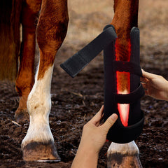 Sisu EquiBoot Pro – 15W Red & Infrared Multi-LED Therapy Boots for Horse Leg Pain Relief
