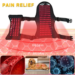 Sisu LumiPaw – Rechargeable Red & Infrared Therapy Pad for Dogs