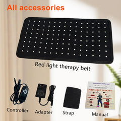 Sisu BellyLight Pro – Portable Red & Infrared Light Therapy Belt for Daily Pain Relief