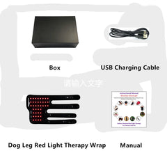 Sisu PawFlex Pad – 40-LED Red & Infrared Light Therapy for Dog & Cat Leg Pain Relief
