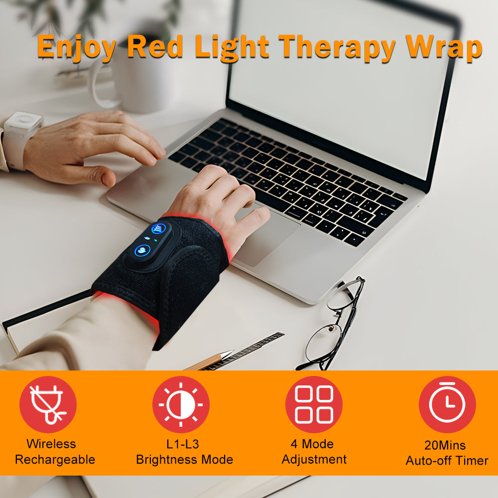 Sisu ThermaBelt Pro – Red & Infrared Light Therapy for Hand & Wrist Pain Relief