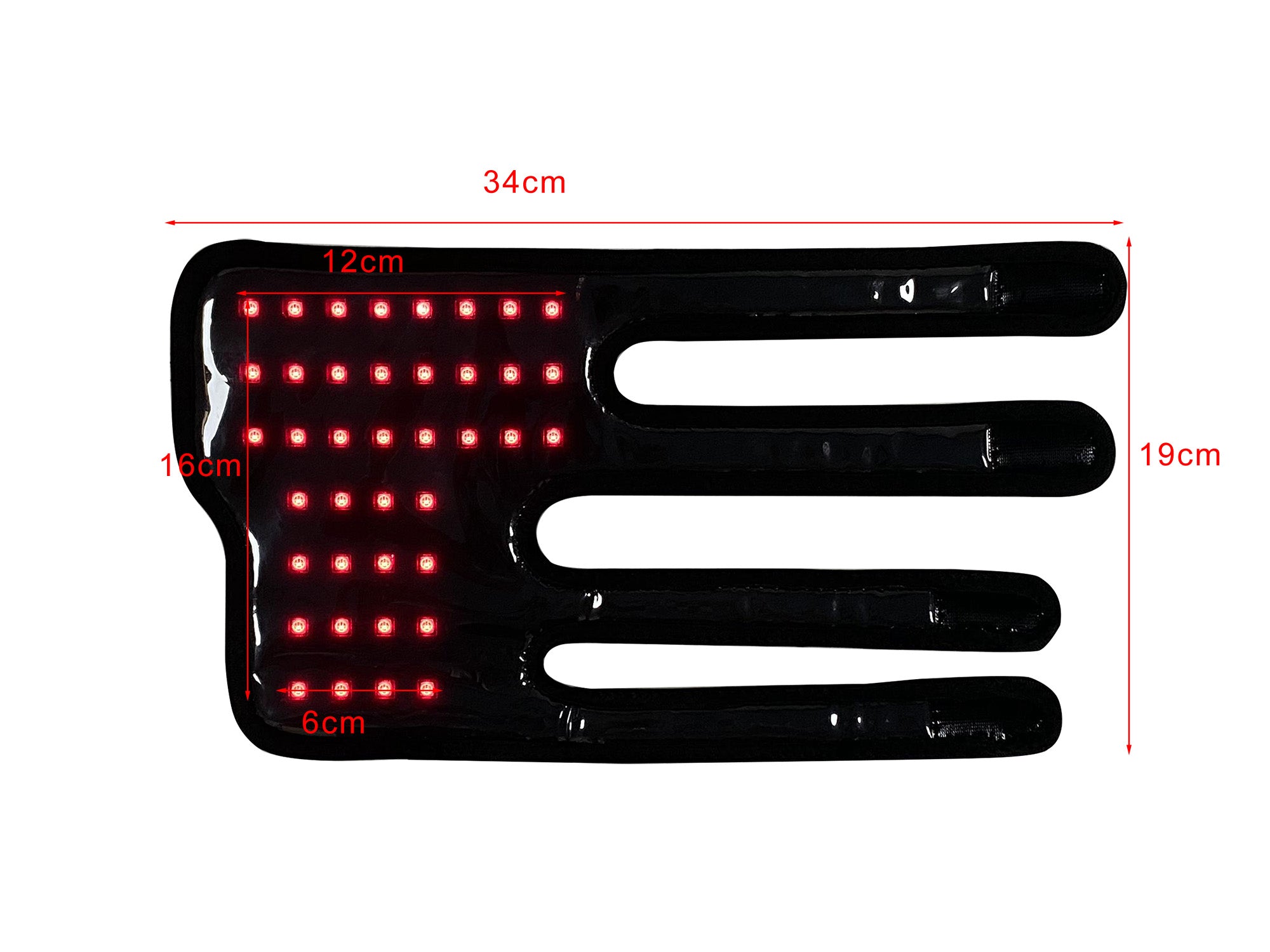 Sisu PawFlex Pad – 40-LED Red & Infrared Light Therapy for Dog & Cat Leg Pain Relief